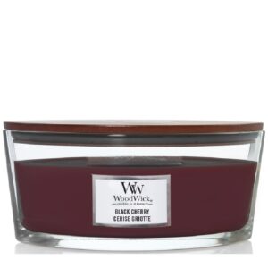 Woodwick Black Cherry - Hearthwick Flame Ellipse