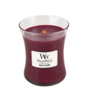 Woodwick Black Cherry - Medium Candle