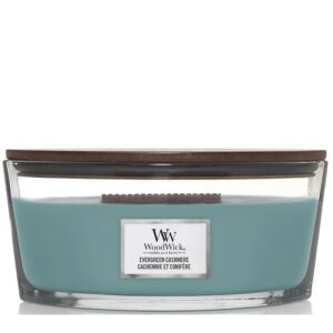 Woodwick Evergreen cashmere - Hearthwick Flame Ellipse