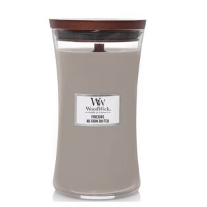 Woodwick Fireside - Large Candle