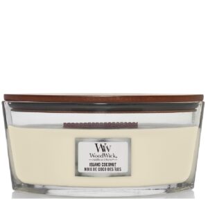 Woodwick Island Coconut - Hearthwick Flame Ellipse
