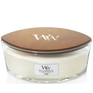 Woodwick Linen - Hearthwick Flame Ellipse