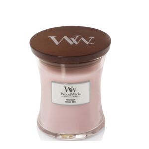Woodwick Rosewood - Medium Candle