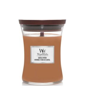 Woodwick Santal Myrrh - Medium Candle