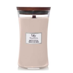 Woodwick Vanilla & Sea Salt - Large Candle