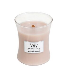 Woodwick Vanilla & Sea Salt - Medium Candle